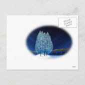 青いクリスマス#6 シーズンポストカード (裏面)