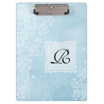 青いクリップボード