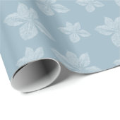 青いクレマチスの花 ラッピングペーパー (ロールコーナー)