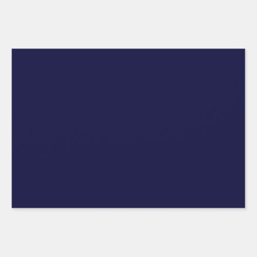 青いグラデーション星弓 ラッピングペーパーシート (正面3)