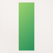 青いグラデーション色 ヨガマット (正面)