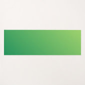 青いグラデーション色 ヨガマット (正面(横))