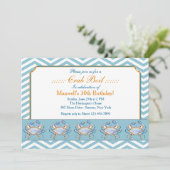 青いグラブパレードの招待状 招待状 (スタンド正面)