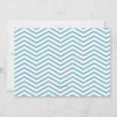 青いグラブパレードの招待状 招待状 (裏面)