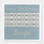 青いグレーと緑 (正面)