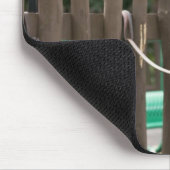 青いグレートダンと発疹の犬 マウスパッド (コーナー)