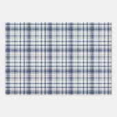 青いグレー3パターンany大事な行事 ラッピングペーパーシート (正面3)