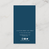 青いゲート気にエンクロージャカード エンクロージャーカード (裏面)