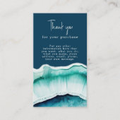 青いゲート気にエンクロージャカード エンクロージャーカード (正面)