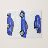 青いコルベット: ジグソーパズル (横)