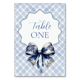 青いコロッケインスパイアテーブル番号 テーブルナンバー