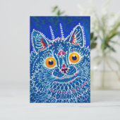 青いゴシック猫 招待状 (スタンド正面)