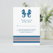 青いサンゴ航海のの乗馬応答カード 出欠カード (スタンド正面)