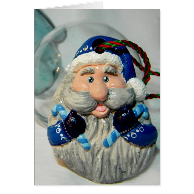 青いサンタII (正面)