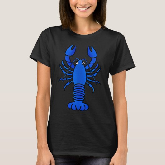 青いザリガニ Tシャツ (正面)
