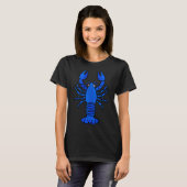 青いザリガニ Tシャツ (正面フル)