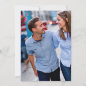 青いシェブロンか。 セーブザデート (裏面)