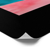 青いショール ポスター (角)