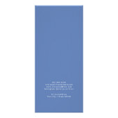 青いシーシェルロゴ価格リストラックカード ラックカード (裏面)