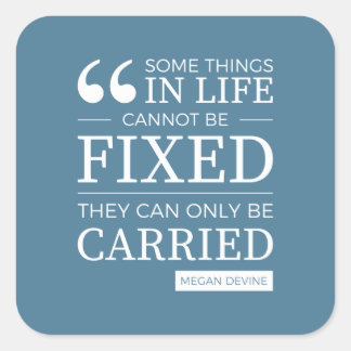 青いシールの6セット スクエアシール