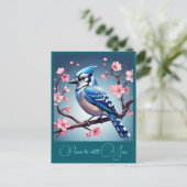 「青いジェイ」 ポストカード (スタンド正面)