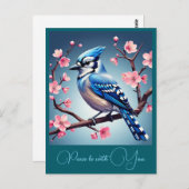 「青いジェイ」 ポストカード (正面/裏面)