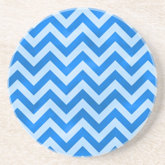 青いジグザグ コースター (正面)