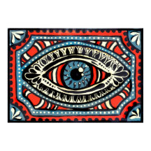 青いジプシーの目