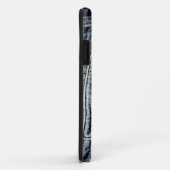 青いジーンのデニムのポケット-あなたの名前かイニシャルを加えて下さい Case-Mate iPhoneケース (裏面/右)