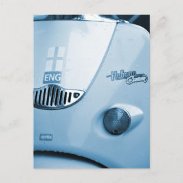 青いスクーター ポストカード