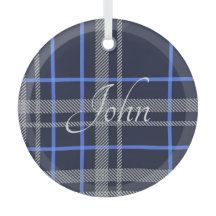 青いスタイリッシュ格子模様のケース – メイトiPhoneケース