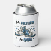 青いスニーカー父親のように、息子のように 缶クーラー (缶正面)