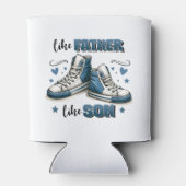 青いスニーカー父親のように、息子のように 缶クーラー (裏面)