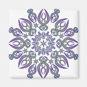 青いスパイク マグネット (正面)