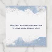 青いスーツと蝶ネクタイのダッパー・ボーイ・バニー フェイバータグ (裏面)