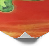 青いスーツの擬人化カエル | AI Art ポスター (角)