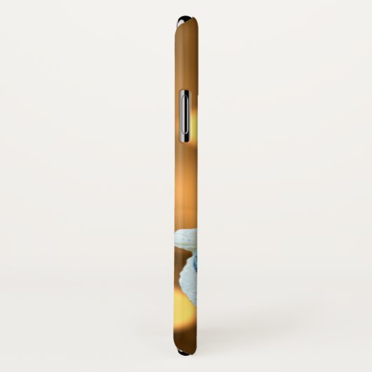 青いスーツを着たサンタクロース Case-Mate iPhoneケース (裏面/右)