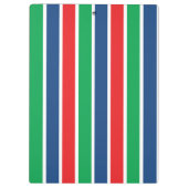 青いセミトラックのクリップボパーソナライズされたード クリップボード (裏面)