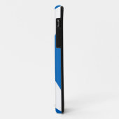 青いセント・アンドリュースのスコットランドSaltireの白の旗 Case-Mate iPhoneケース (裏面/左)