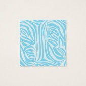 青いゼブラパターン (裏面)