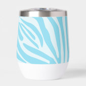 青いゼブラパターン (正面)