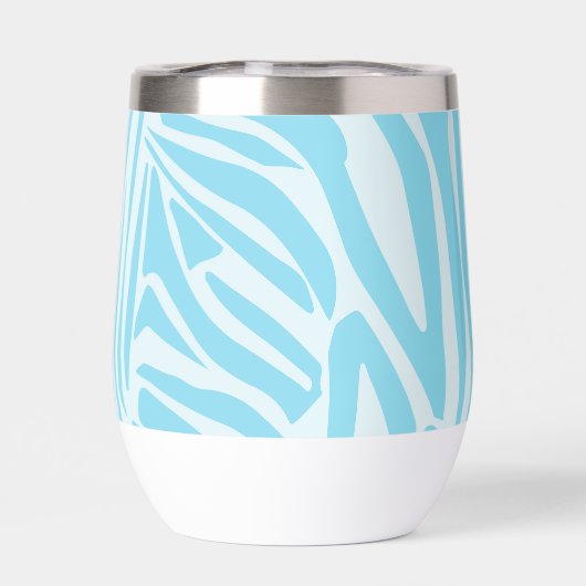 青いゼブラパターン (背面)