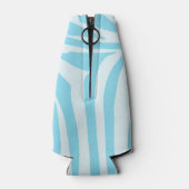 青いゼブラパターン ボトルクーラー (裏面)