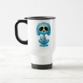 青いゾンビの砂糖の子犬 トラベルマグ (左)