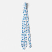 青いタイの海の星 ネクタイ (正面)