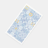 青いタイルイタリアンインスパイア、 (コーナー)