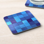 青いタイル コースター (左側)