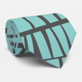 青いタイル ネクタイ (ロール)