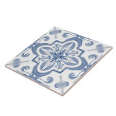 青いタイル，モザイク，マジョリカ， タイル (側面)