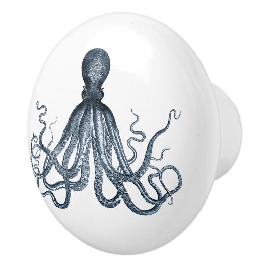 青いタコ セラミックノブ (右)